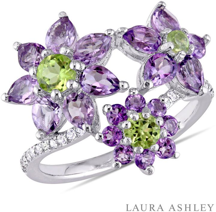 Silver jewlery for women - Sterling Silver Green Jade Cocktail Ring