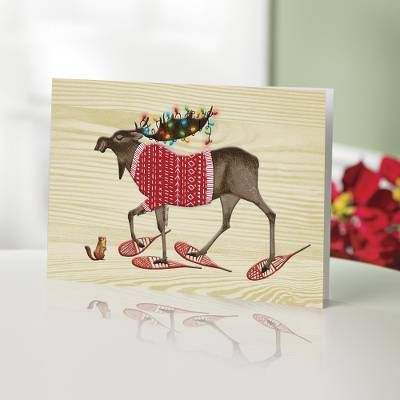 Unicef Market Unicef Holiday Cards Boxed Set Of 12 The Moose Marches On Unicef Market Unicef Holiday Cards Boxed Set Of 12 The Moose Marches On
