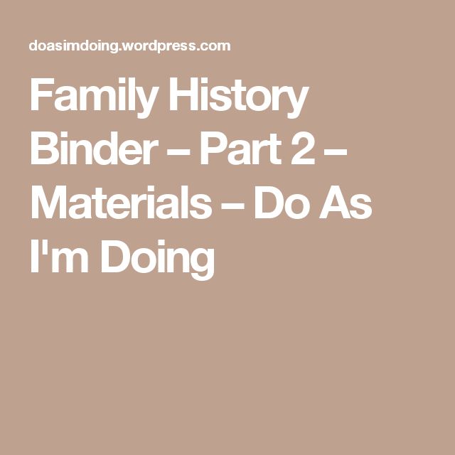 ancestry book templates