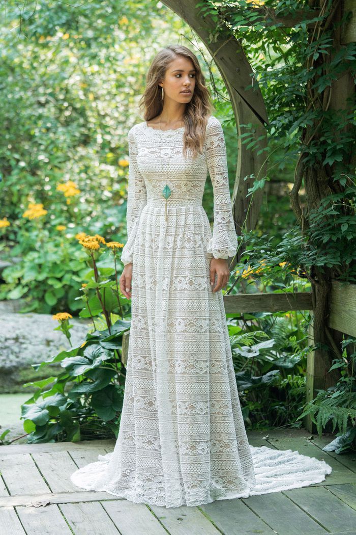 Lace V Neckline Long Sleeve Ball Gown Wedding Dress Kleinfeld Bridal Long Sleeve Ball Gown Wedding Dress Ball Gown Wedding Dress Wedding Dress Sleeves