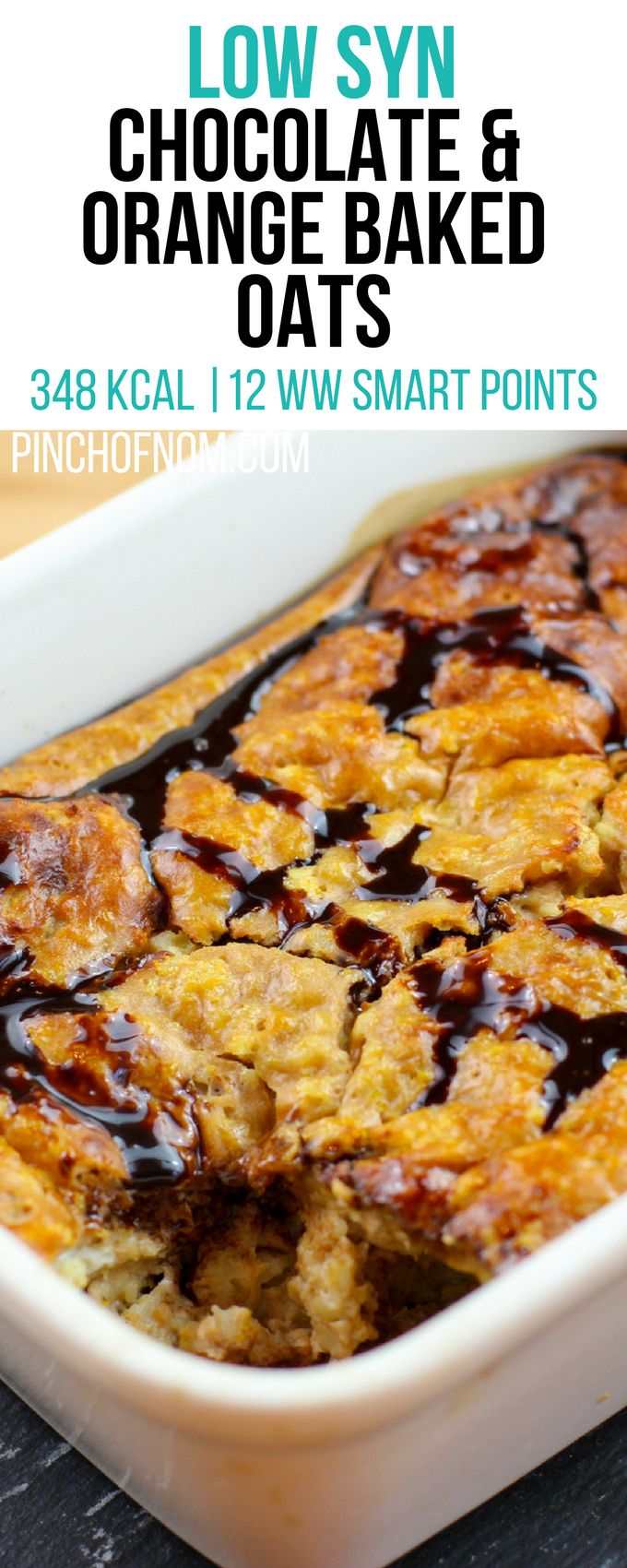 Low Syn Chocolate And Orange Baked Oats Low Syn Chocolate And Orange Baked Oats