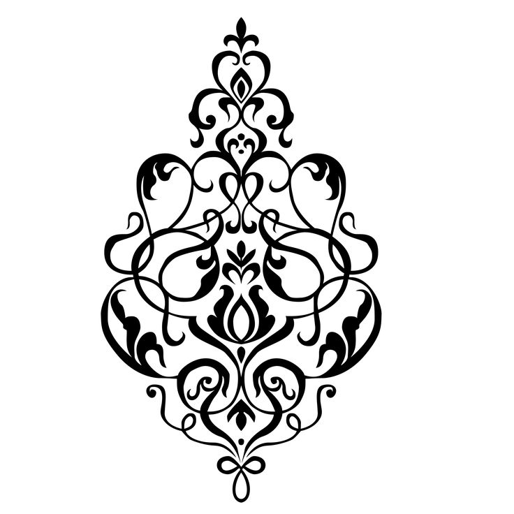 ornate Stencil patterns, Damask stencil, Damask wall decals ornate Stencil patterns, Damask stencil, Damask wall decals