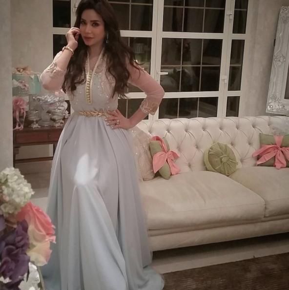 لجين عمران من القفطان المغربي إلى فساتين السهرة Traditional Dresses Moroccan Dress Moroccan Fashion