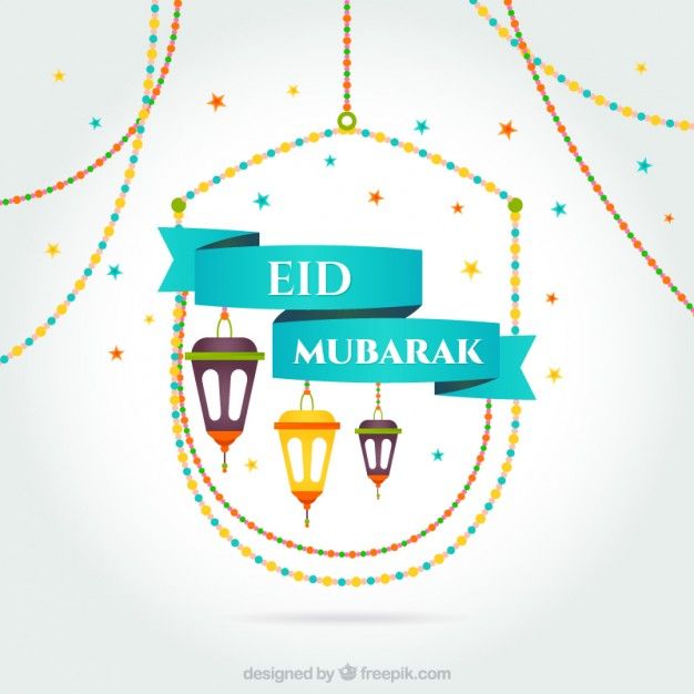29 best FREEPIK images on Pinterest | Baby shower cards, Free vector ... Cartão Eid Mubarak