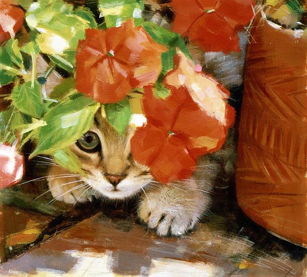 789 best paintings images on pinterest cat art cute kittens and kai fine art is an art website shows painting and illustration works all over the world