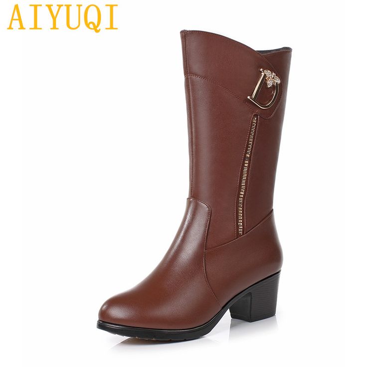 <b>AIYUQI Women</b> boots 2019 new <b>genuine</b> leather <b>women's</b> fashion ...