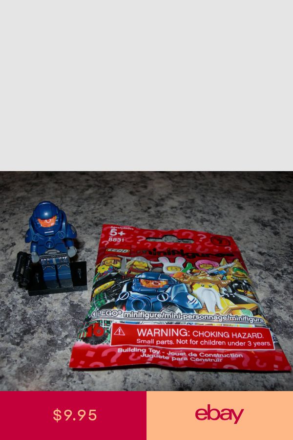SEALED LEGO Series 7 minifigure GALAXY PATROL 8831 space marine squad police NEW