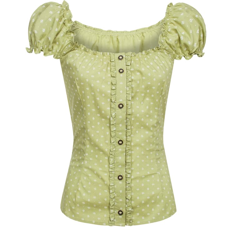 grey vintage Desmond/'s blouse medium large size cotton poly blend ruffles festive FETE retro