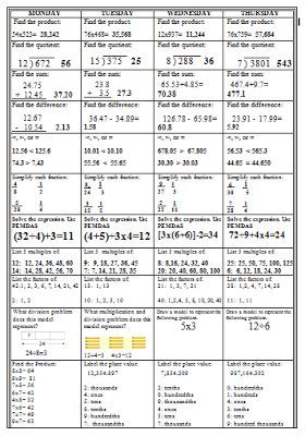 Answers to my homework