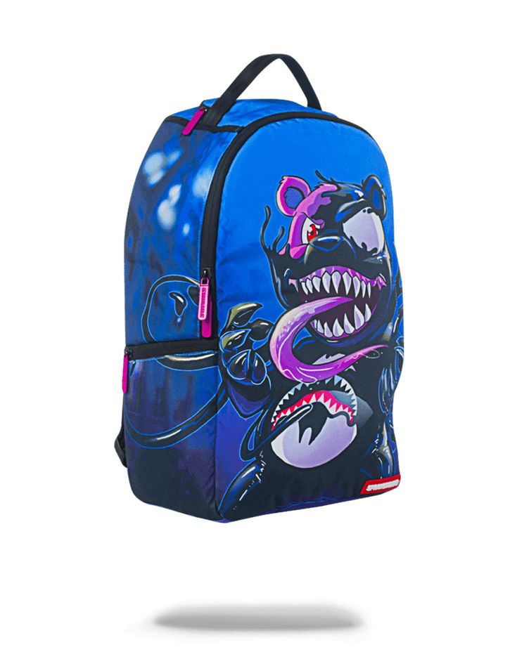 SPRAYGROUND- VILLAIN BEAR BACKPACK | Bags, Cool school bags, Sprayground