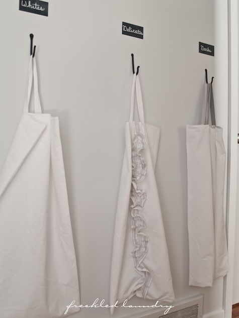 repurposed laundry bag tutorial