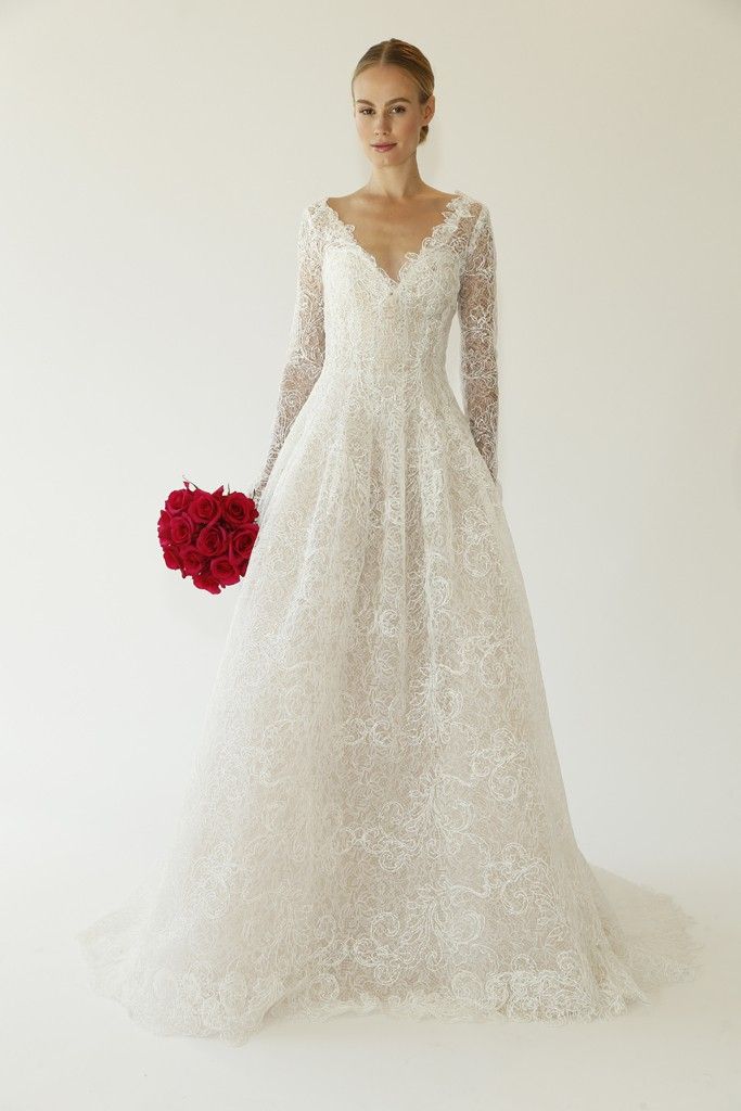 632 Best Wedding Dresses Images On Pinterest Frocks Oscar De La A Bridal Fall 2017
