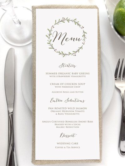 Best 25+ Wedding menu ideas on Pinterest | Wedding menu cards Menu cards and Place setting