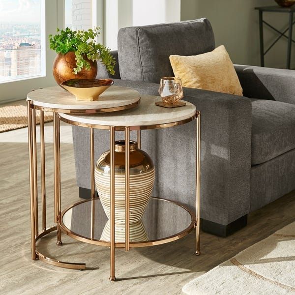 Com Ping Bedding Furniture Electronics Jewelry Clothing More Table Decor Living Room Side Table Decor Living Room, Gold Coffee Table Set Canada