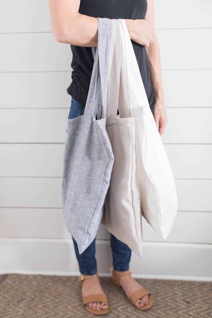 Linen tote bag sac cabas tote bag canvas boho bag shoulder bag LT0005