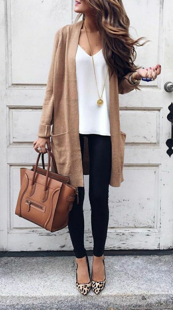 🖤 10 idées de tenues d’automne pour le bureau avec les basiques et les int...