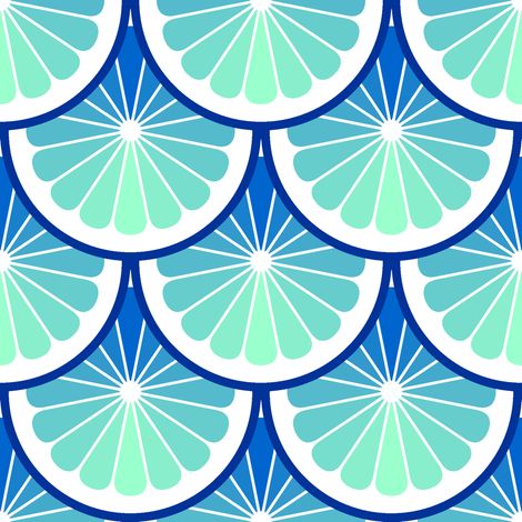 Oceanic Citrus Scales Fabric By Sef On Spoonflower Custom Fabric Cool Pretty Pattern Oceanic Citrus Scales Fabric By Sef On Spoonflower Custom Fabric Cool Pretty Pattern