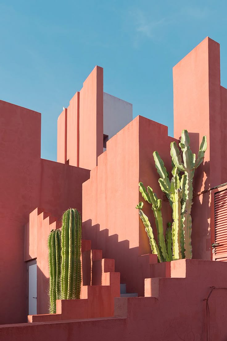 andrés gallardo captures the bold hues of ricardo bofill's 'la muralla ...