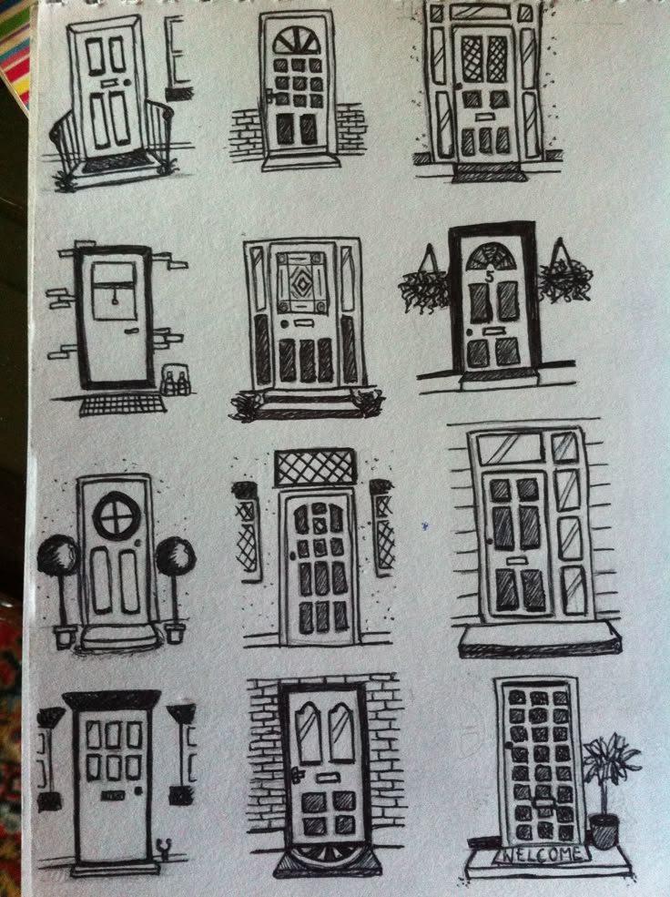 Front Door Drawing 13 best door drawings images on pinterest | architecture drawings Front Door Drawing 13 best door drawings images on pinterest | architecture drawings