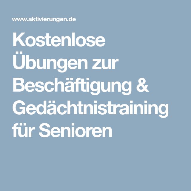 Gedächtnistraining Spiele Gedächtnistraining Spiele