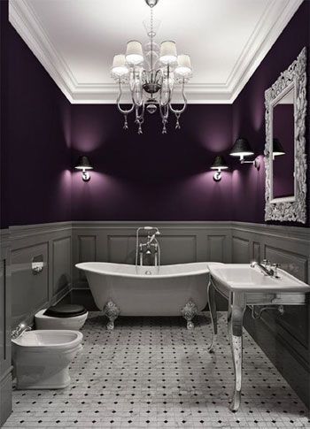 Die besten 25+ Purple bathrooms inspiration Ideen auf Pinterest - innendesign aus polen femininer note Die besten 25+ Purple bathrooms inspiration Ideen auf Pinterest - innendesign aus polen femininer note