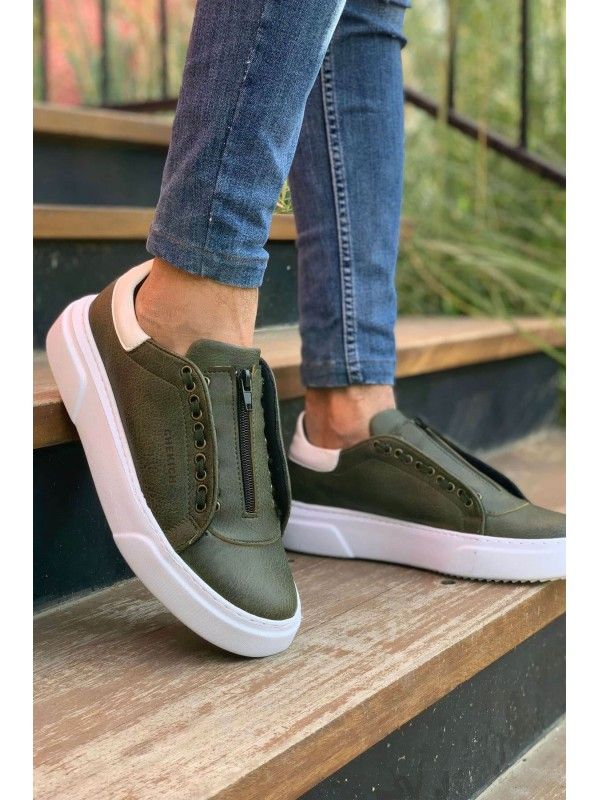 Chekich Ch092 Gbt Erkek Ayakkabi Haki Beyaz Sneakers Sneakers Men Shoe Chart
