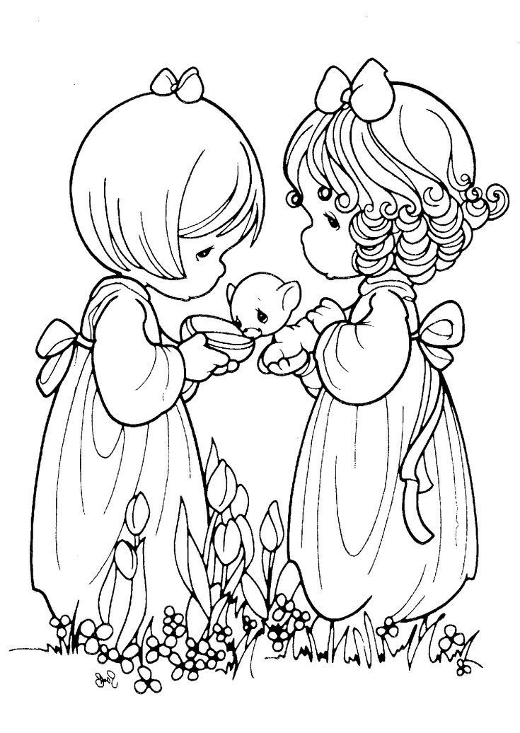 Precious Moments Schwestern Precious Moments Sisters Kostbare Precious Moments Schwestern Precious Moments Sisters Kostbare
