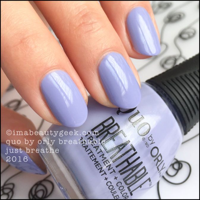 Orly Breathable Nail Polish By Quo Swatches And Review With