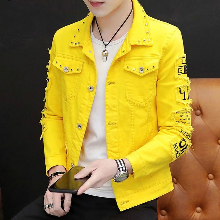 NEW MEN'S FASHION DENIM JACKET COAT CASUAL JEAN JACKETS COAT OUTWEAR TOPS COATS NEW MEN'S FASHION DENIM JACKET COAT CASUAL JEAN JACKETS COAT OUTWEAR TOPS COATS