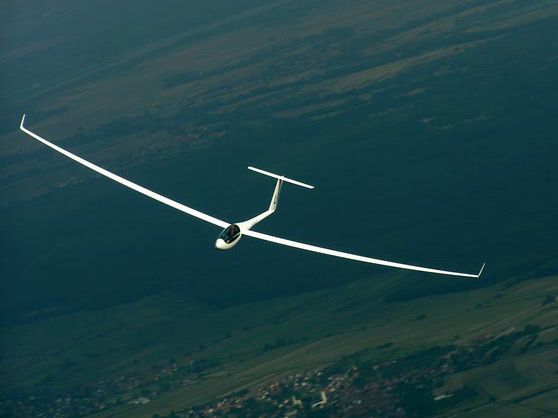 becky had the chance to fly in a glider plane 3 times she loved it