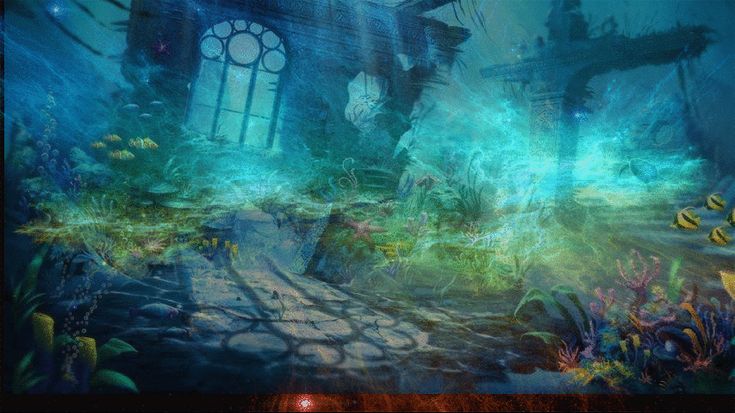 grand gif animation sous marine under the sea http rub light