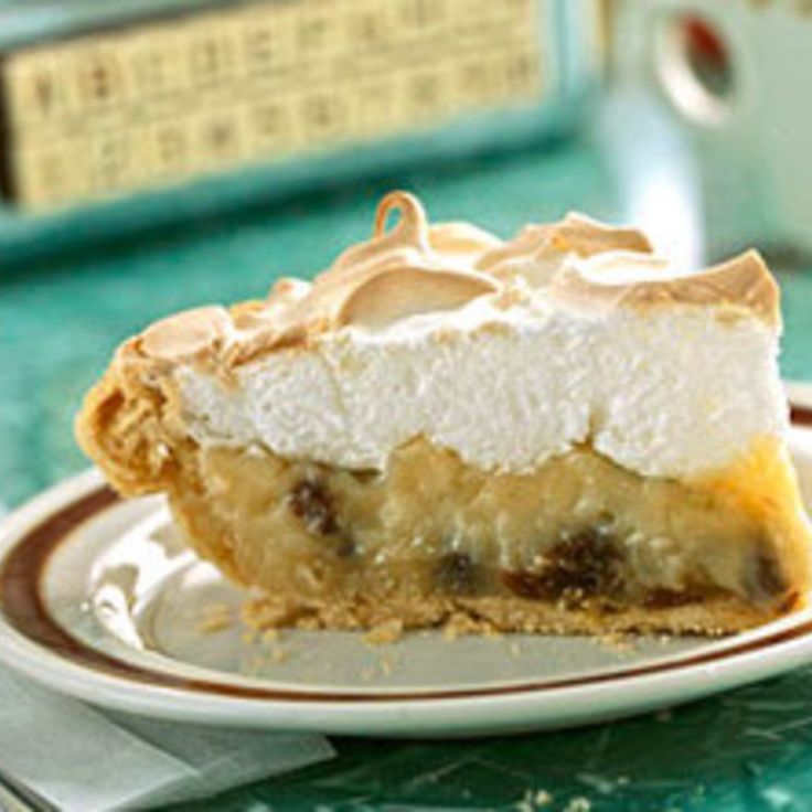 OldFashioned Sour Cream/Raisin Pie Recipe Spring OldFashioned Sour Cream/Raisin Pie Recipe Spring