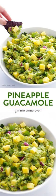 Pineapple Guacamole
