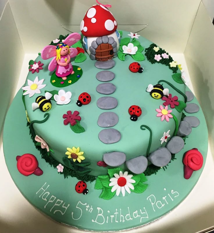 Top 25+ best Kids fairy cakes ideas on Pinterest Fairy birthday cake, Toadstool cake and Fairy ...