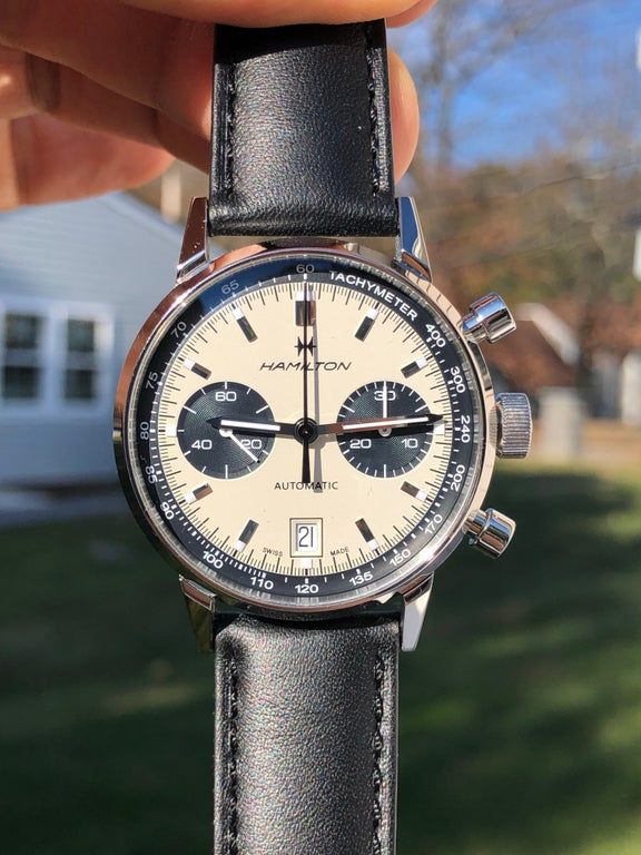 Wts Hamilton Intra Matic Auto Chrono Automatic Chronograph 40mm Case Watch Ref H38416711 Watchexchange Chrono Horology Watches