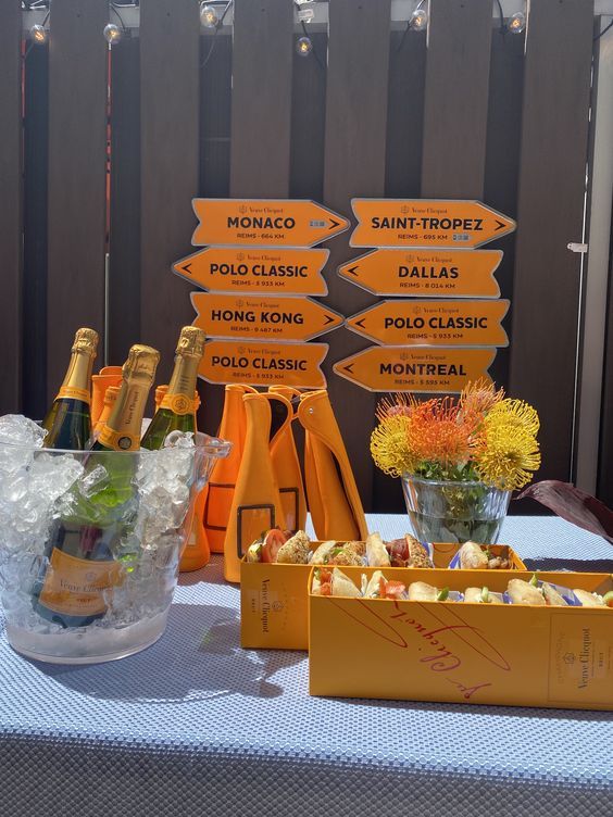 Veuve Clicquot Polo Classic Party Ideas | Veuve clicquot, 40th birthday