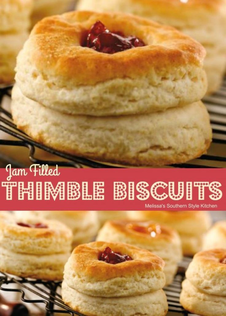 Thimble Biscuits Biscuit recipe, Dessert recipes, Yummy Thimble Biscuits Biscuit recipe, Dessert recipes, Yummy