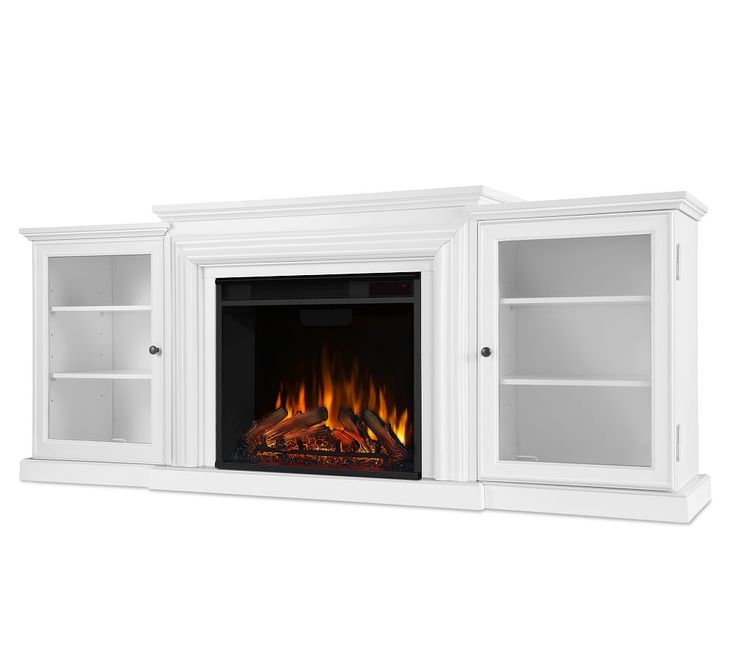Real Flame Calie 67 In Electric Fireplace Tv Stand Entertainment Center White 7720e W The Home Depot Electric Fireplace Tv Stand, 67 Calie Entertainment Center Electric Fireplace
