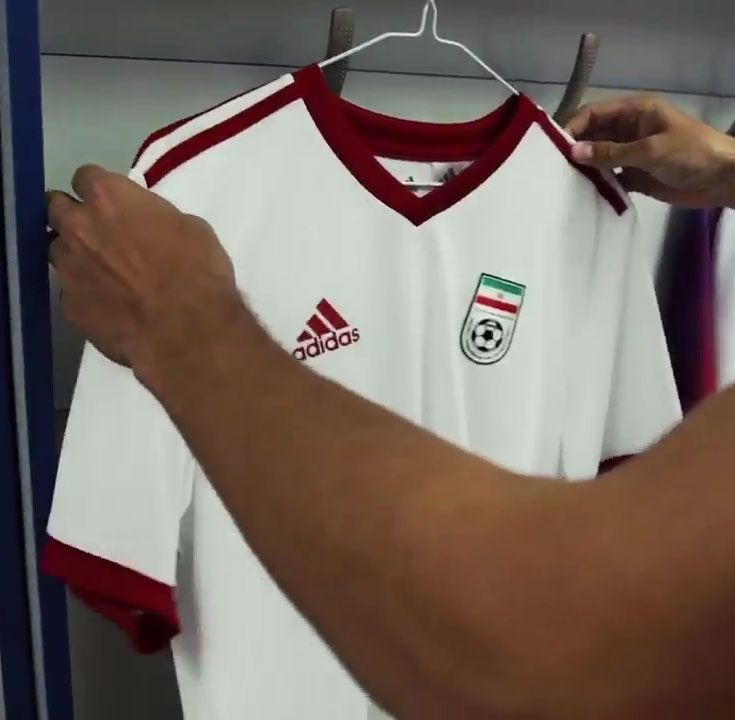 iran soccer jersey