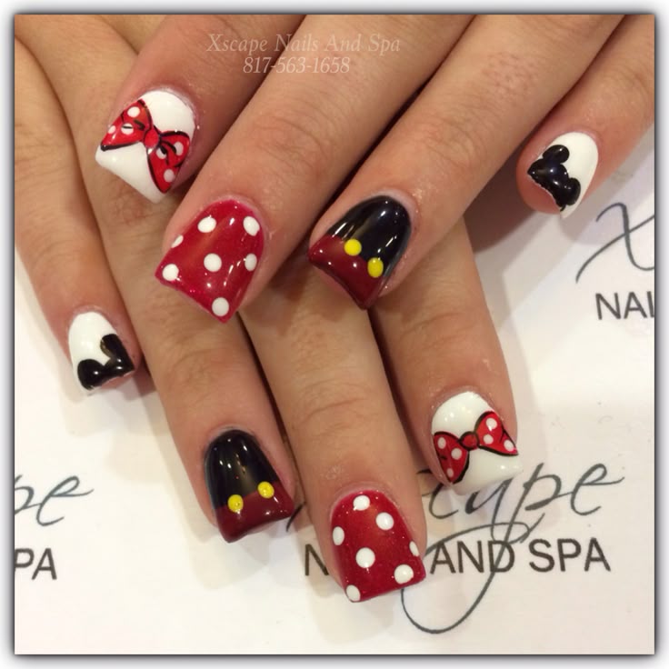 Best 25+ Mickey Mouse Nail Design Ideas On Pinterest Mickey Mickey Mouse nail designs - Best 25+ Mickey Mouse Nail Design Ideas On Pinterest Mickey