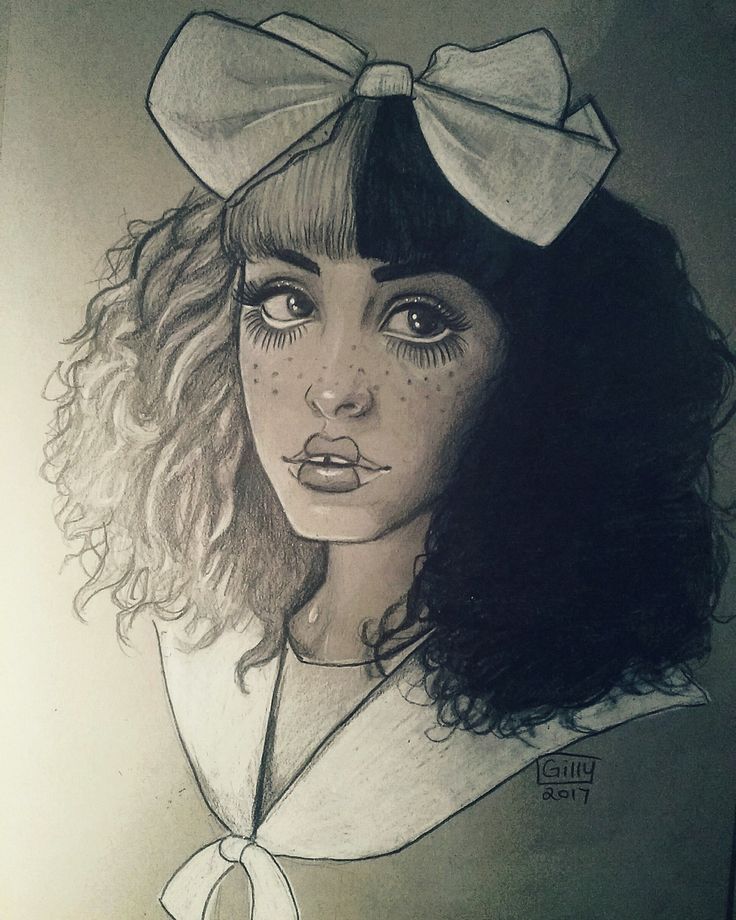Melanie Martinez drawing