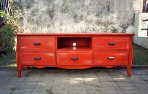 Mesa Lcd / Tv Provenzal / Vintage / Retro / Estilo Antiguo - $ 3.860,00 en Merca...