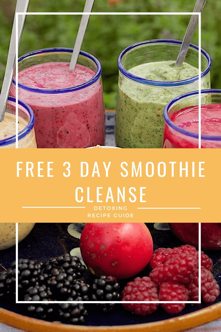 smoothie detox 3 zile