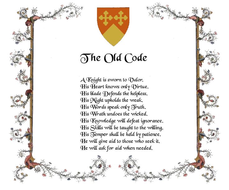 Knights Oath The Knights Code Honor Knight Chivalry Knights Oath The Knights Code Honor Knight Chivalry Knights Templar