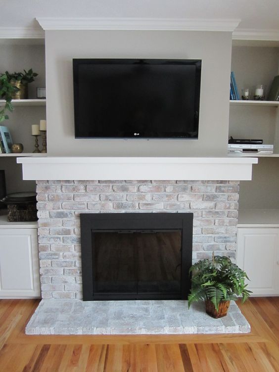 Best 25+ Removing fireplace ideas on Pinterest | Beauty center ideas Diy basement furniture and Fireplace tv wall