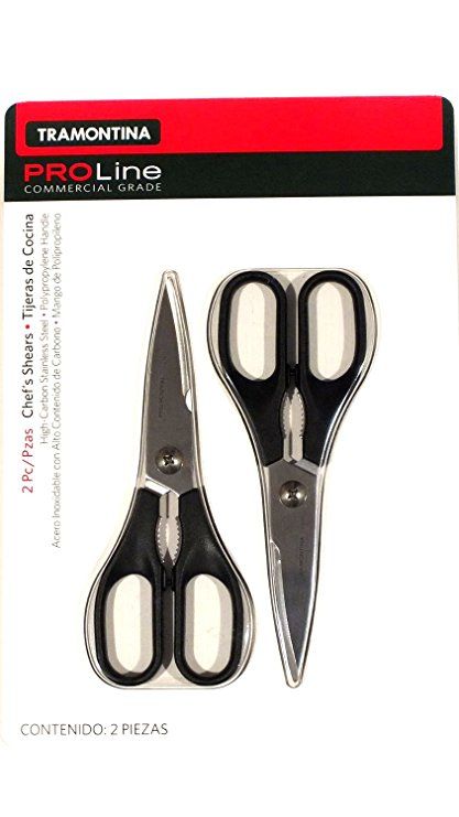 Tramontina Proline 2 Piece Stainless Steel Chef S Shears Review Tramontina Proline 2 Piece Stainless Steel Chef S Shears Review Scissors Kitchen Knives Cutlery