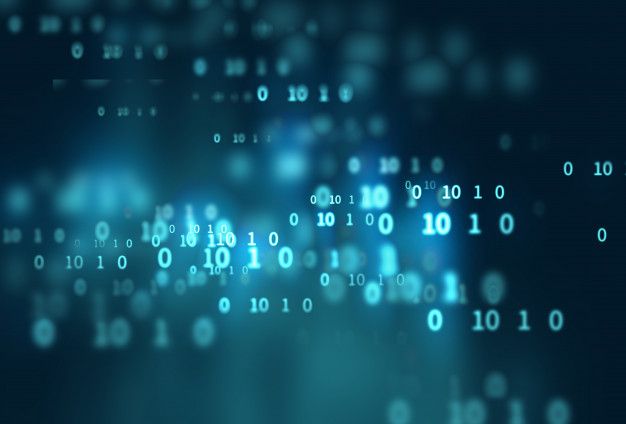 Digital Code Number Abstract Technology Background In 2020