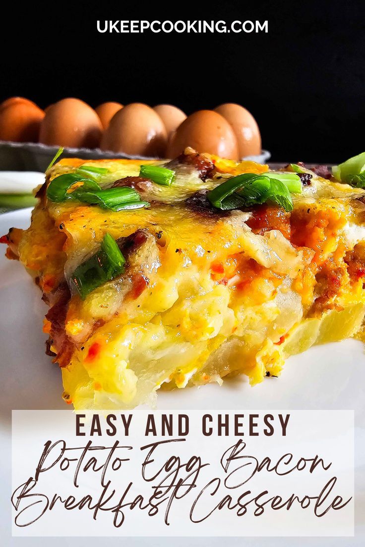Ultimate Potato Egg Breakfast Casserole - U Keep Cooking | Recipe