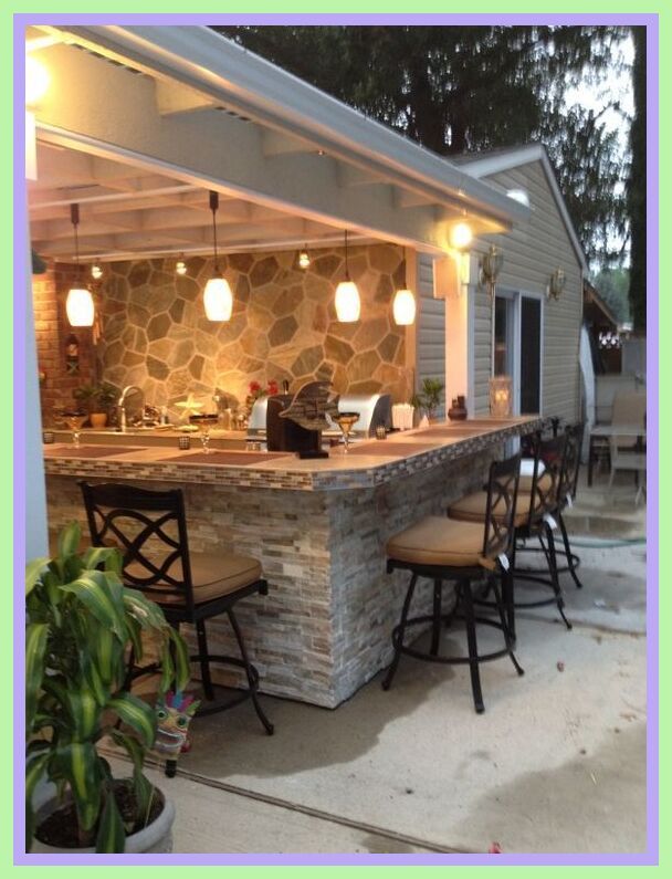 75 Reference Of Patio Bar Pool In 2020 Outdoor Kitchen Design Diy Outdoor Kitchen Rustic Outdoor Kitchens