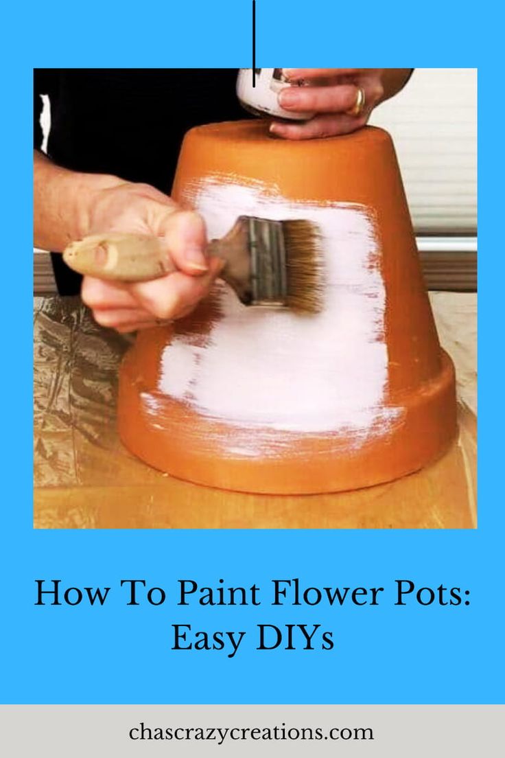 How To Paint Flower Pots Easy DIYs In 2025 Painted Flower Pots 9faee1ccf86b06ef3bcd69eb373a11ad